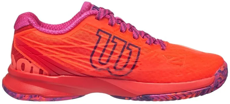Wilson Kaos W - fiery coral/fiery red/rose violet