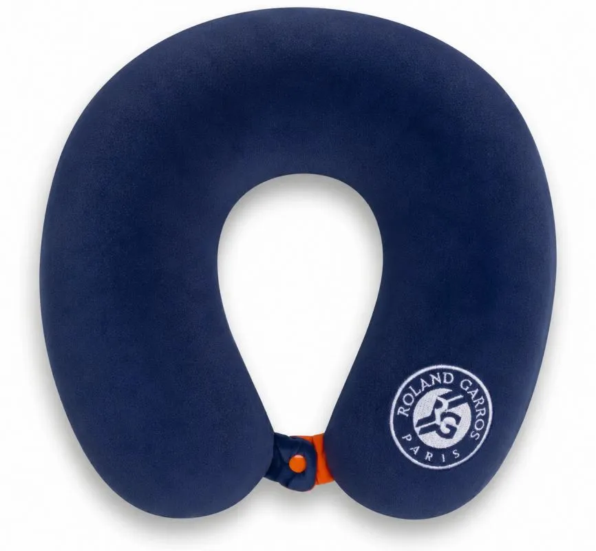 Roland Garros Neck Support Pillow - navy blue Roland Garros Neck Support Pillow - navy blue