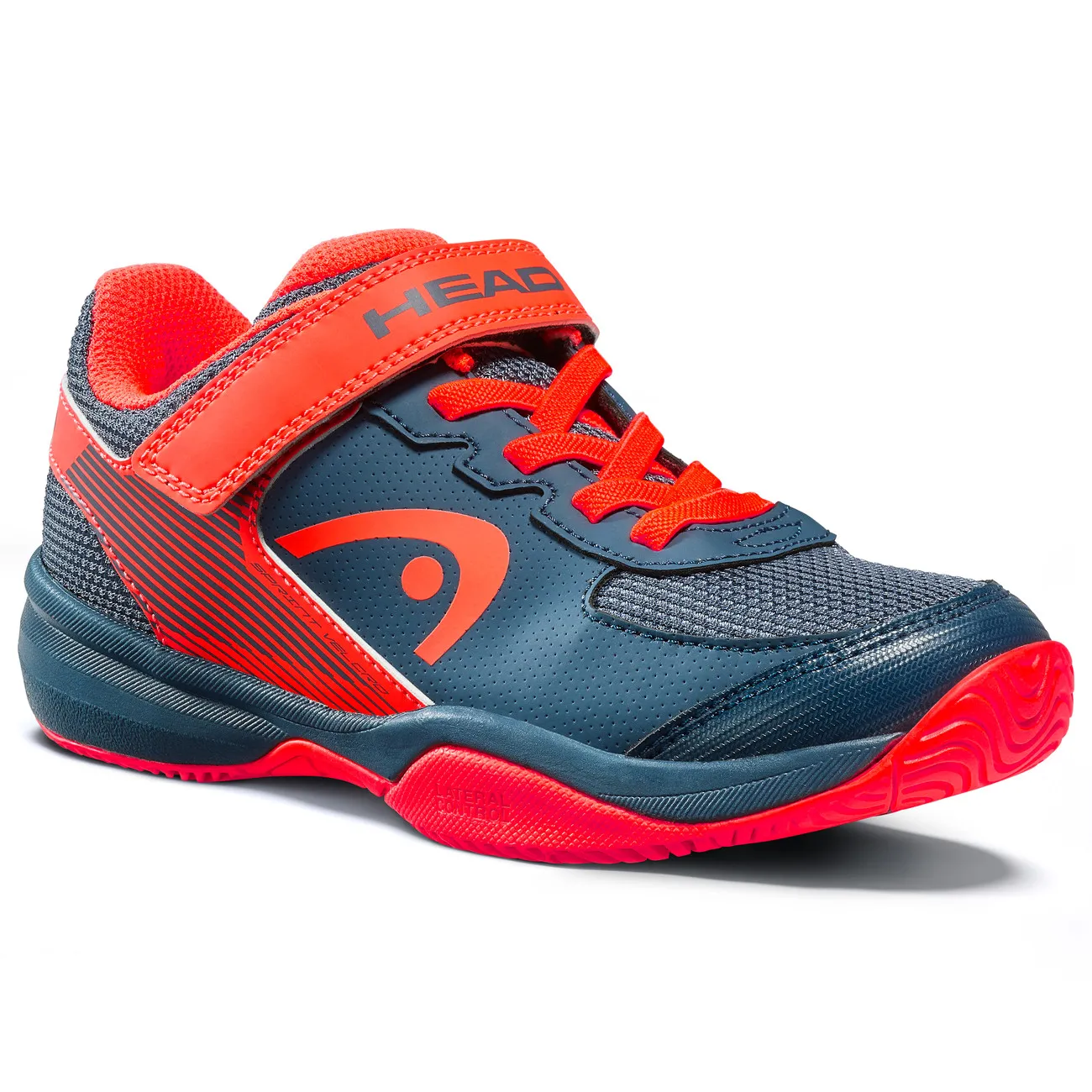 Head Sprint Velcro 3.0 Kids - midnight navy/neon red