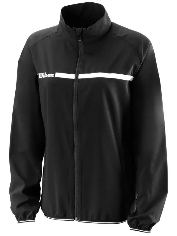 Women's jumper Wilson Team II Woven Jacket W - black - Black