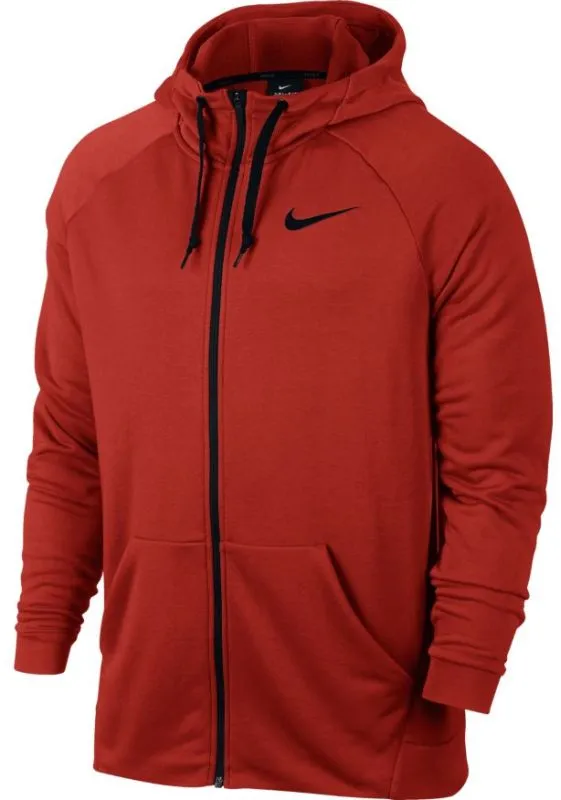 Nike Dry Hoodie FZ Fleece - mystic red/black