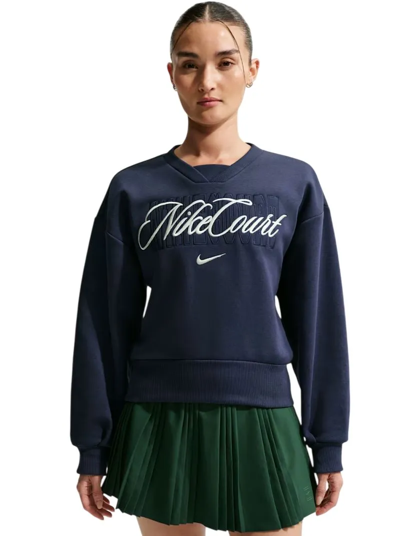 Nike Court Collection Crew-Neck - midnight navy/sail Nike Court Collection Crew-Neck - midnight navy/sail