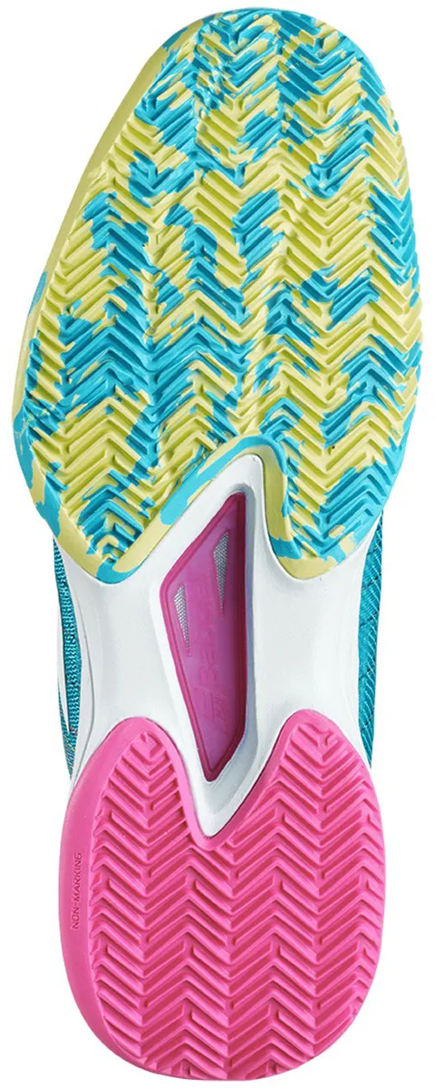 Babolat Jet Mach II Clay Women - capri breeze/pink