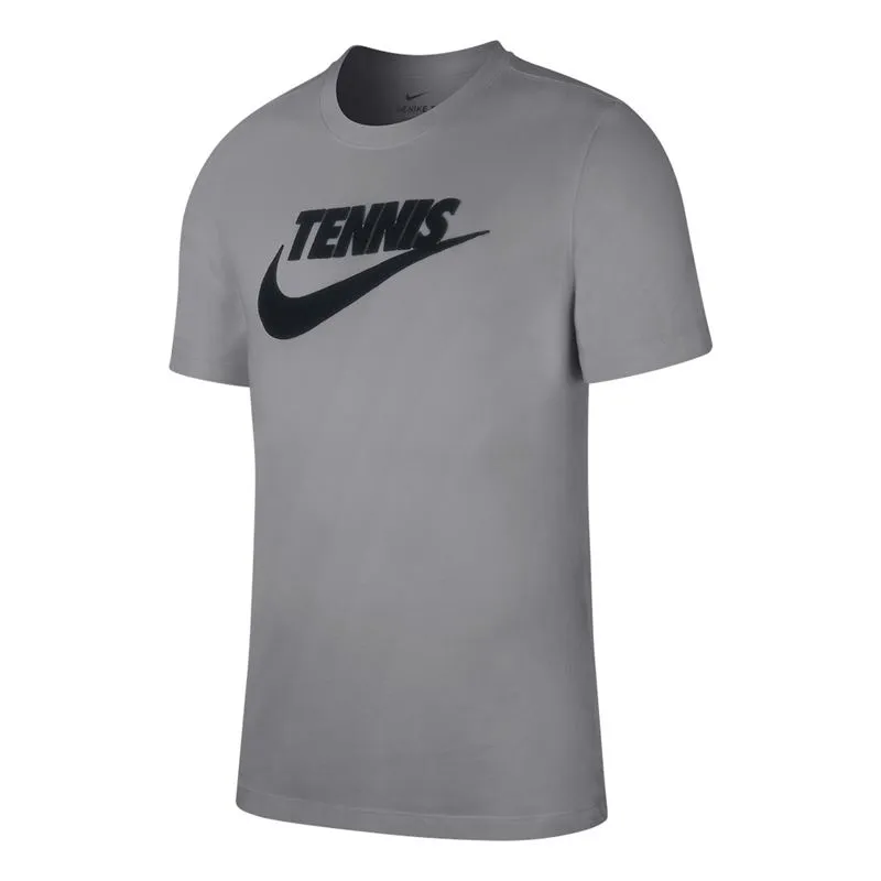 nike-court-tee-tennis-gfx-dark-grey-heather-black-1 Nike Court Tee Tennis GFX - dark grey heather/black