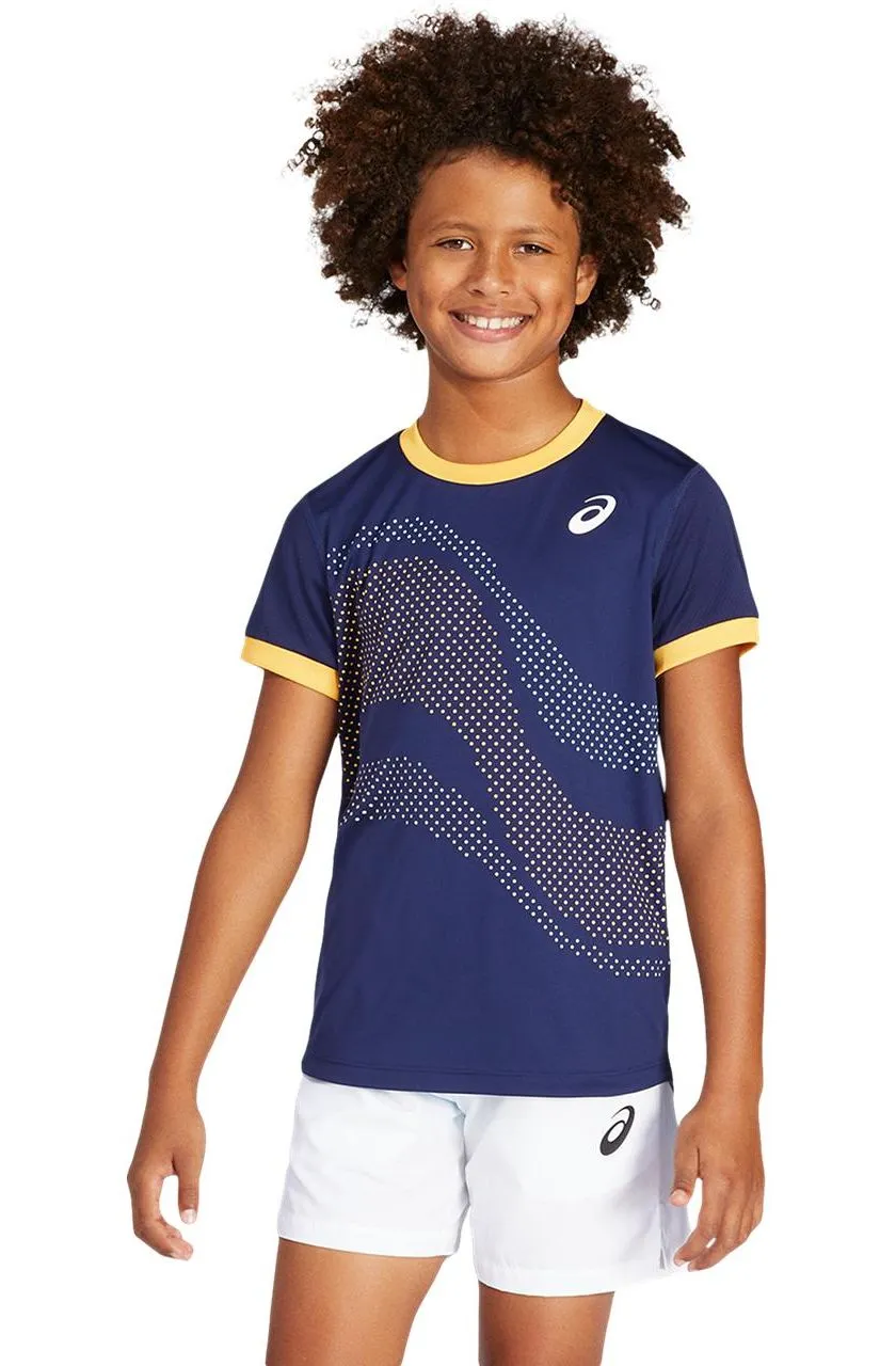 ascis-tennis-b-gpx-tee-peacoat-1 Ascis Tennis B GPX Tee - peacoat