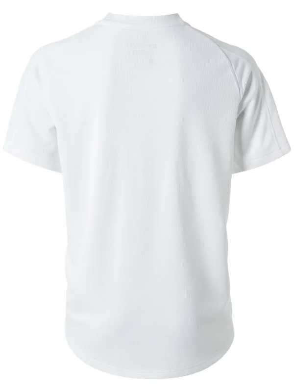 Nike Court Dri-Fit Victory SS Top B - white/white/black