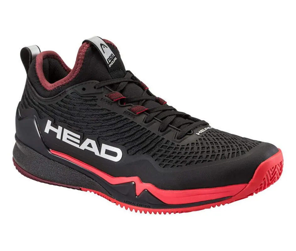 Head Endure Pro Clay - black/red Head Endure Pro Clay - black/red