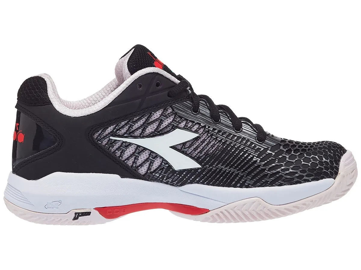 Diadora Speed Competition 5 + W Clay - black/shrinking violet/white