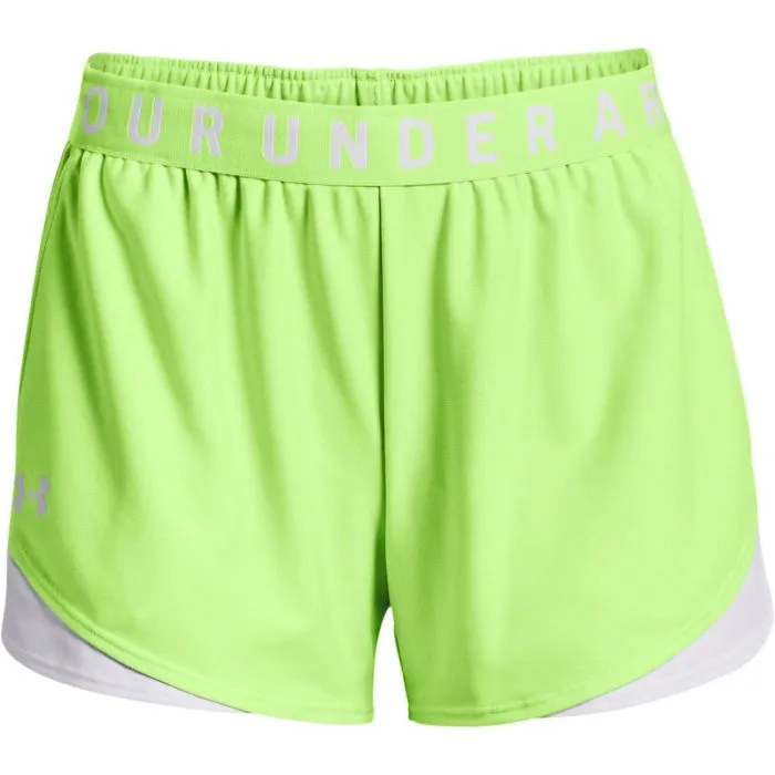 Under Armour Women's UA Play Up Shorts 3.0 - lemon neon