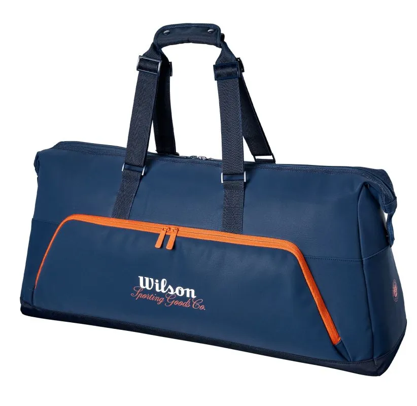 Wilson Roland Garros Session De Soiree Large Duffel 2026 - navy/clay