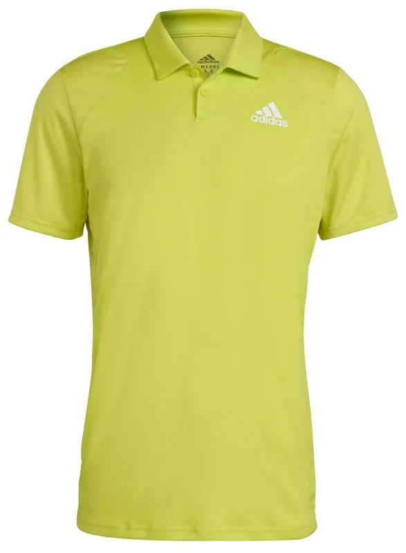 Adidas Club Polo M - acid yellow/white Adidas Club Polo M - acid yellow/white
