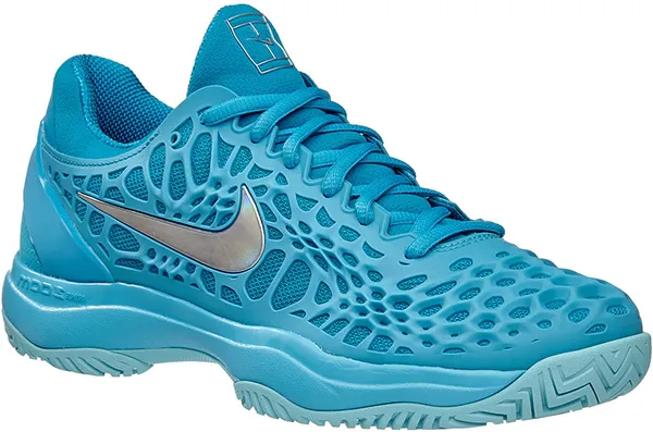 Nike WMNS Air Zoom Cage 3 HC - lt blue fury/metallic silver