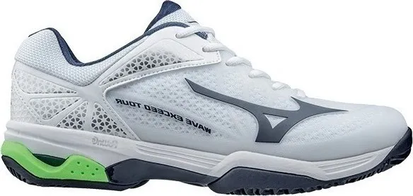Mizuno Wave Exceed Tour 2 AC - white/dress blues/green gecko