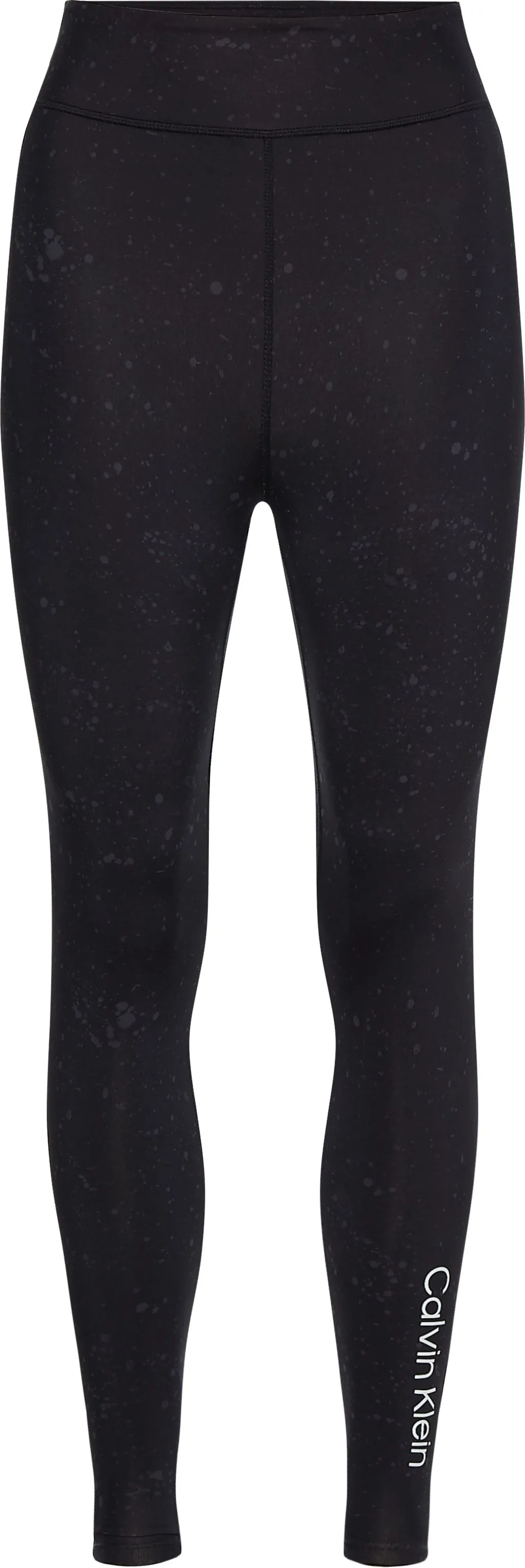 Calvin Klein Tight Full Length - black splatter print