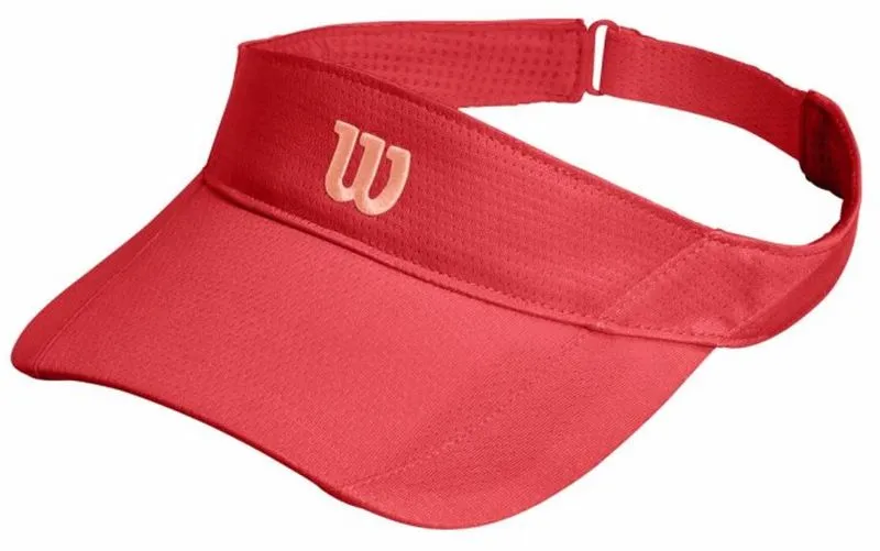 Wilson Rush Knit Visor Ultralight - cayenne