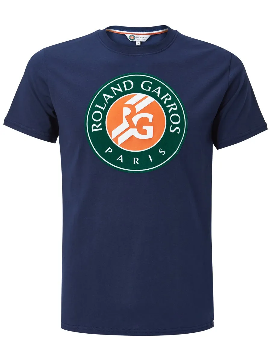 Roland Garros Tee Shirt Big Logo M