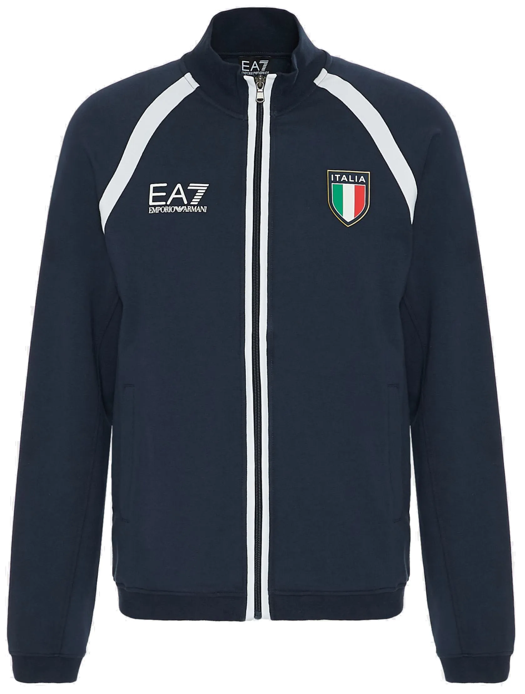 EA7 Man Jersey Sweatshirt - navy blue