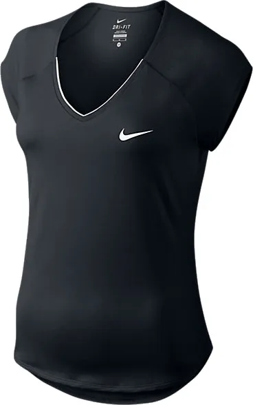 Nike Court Pure Top - black/white