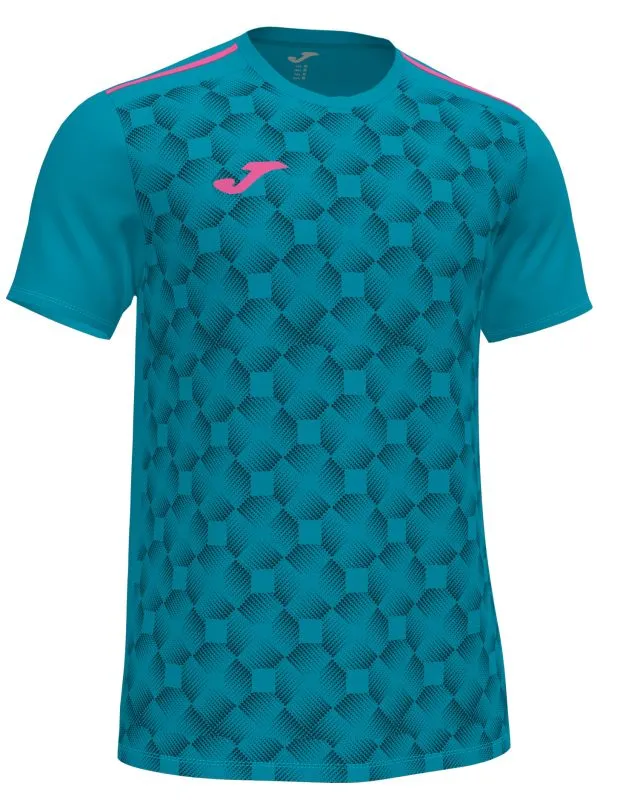 joma-open-iii-short-sleeve-t-shirt-turquoise-1 Joma Open III Short Sleeve T-Shirt - turquoise