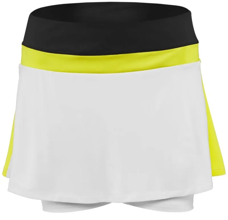 Head Emma Skort - white/yellow