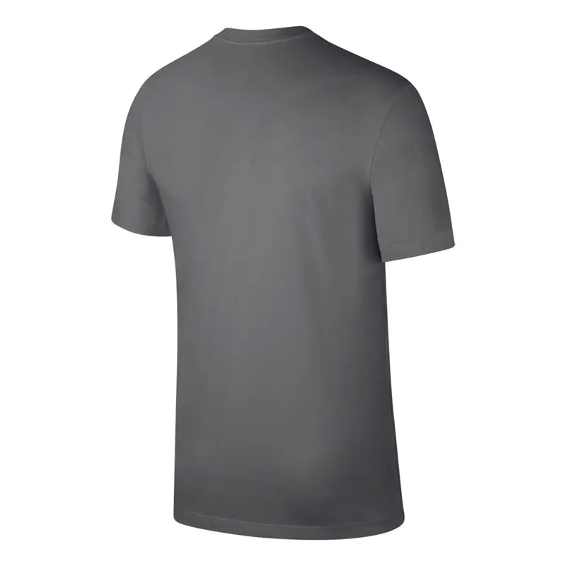 Nike Court Tee Tennis GFX - dark grey heather/black