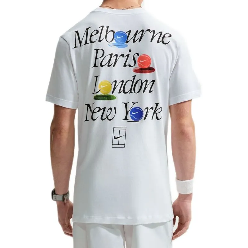 Nike Court Dri-Fit Tennis - white
