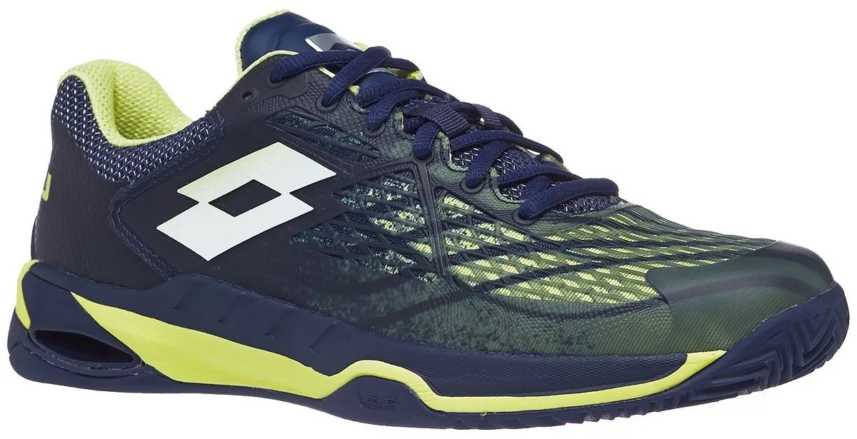 lotto-mirage-100-clay-navy-blue-yellow-neo-1 Lotto Mirage 100 Clay - navy blue/yellow neo
