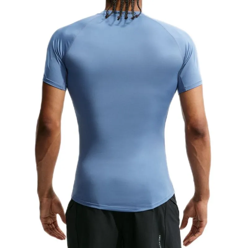 Nike Pro Dri-FIT Tight Short-Sleeve Fitness - storm indigo/black