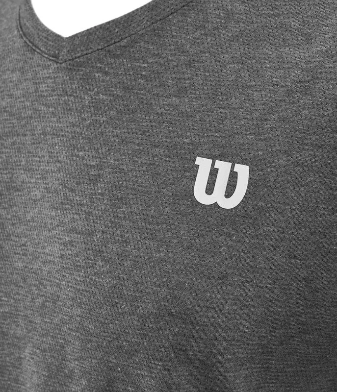 wilson-training-v-neck-tee-ebony-4 Wilson Training V-Neck Tee - ebony