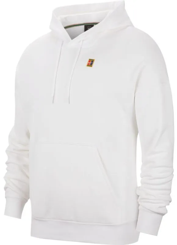 Nike Court Fleece Hoodie Heritage - white