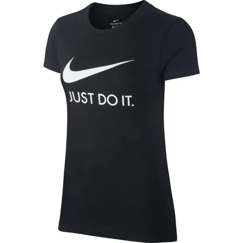 Nike Sportswear Tee Just Do It Slim W - black/white
