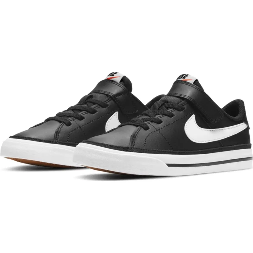 Nike Court Legacy (PSV) Jr - black/white/gum light brown