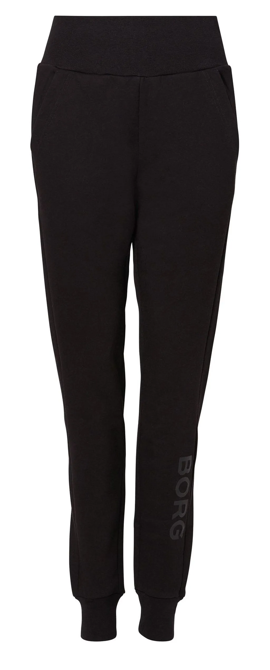 Björn Borg Logo High Waist Sweatpants - black Björn Borg Logo High Waist Sweatpants - black