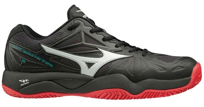 Mizuno Wave Intense Tour 5 CC - black/white/tomato