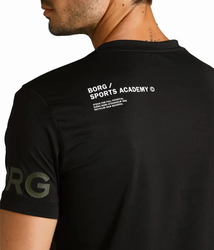 Björn Borg T-Shirt Sports Academy M - black beauty