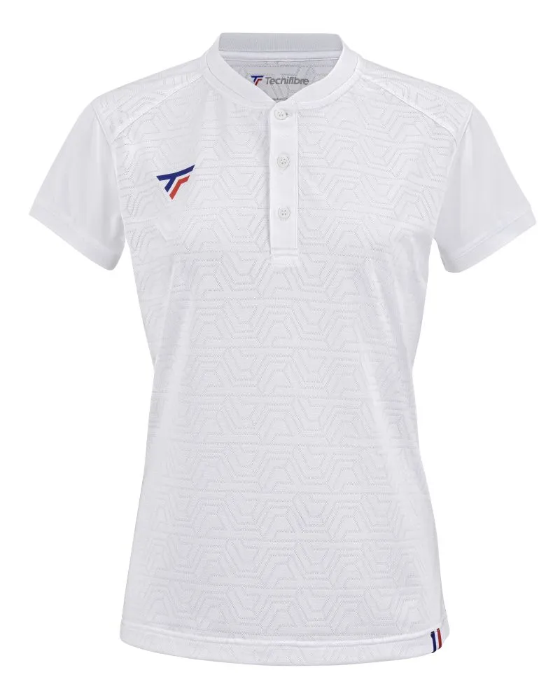 Tecnifibre Team Mesh Polo - white