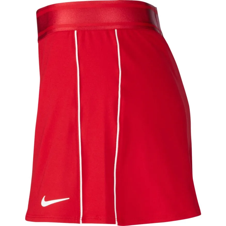 Nike Court Dry Skirt - gym red/white/white/white