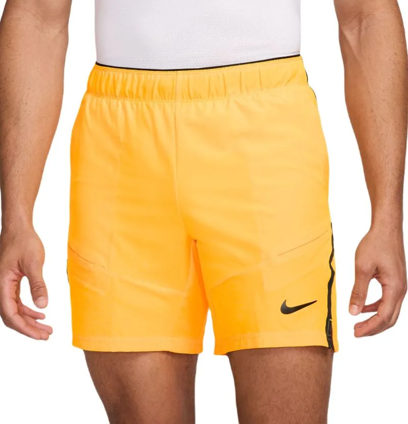 AURORA_FD5336-845_PHSYM001-2000 Nike Court Dri-Fit Advantage 7" Tennis Short - laser orange/black/black
