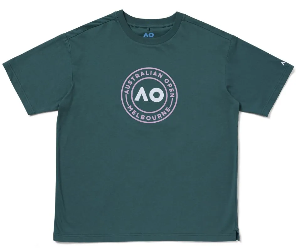 Australian Open Round Logo Tennis - mallard green 
