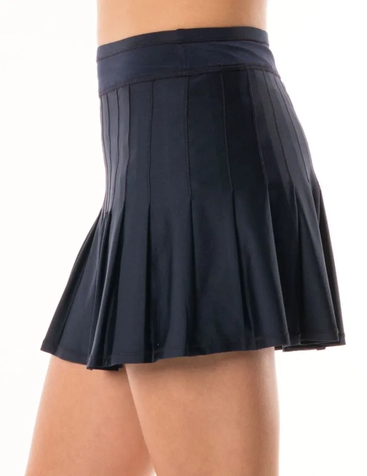 lucky-in-love-core-long-retro-pleated-skirt-women-midnight-2 Lucky in Love Core Long Retro Pleated Skirt Women - midnight
