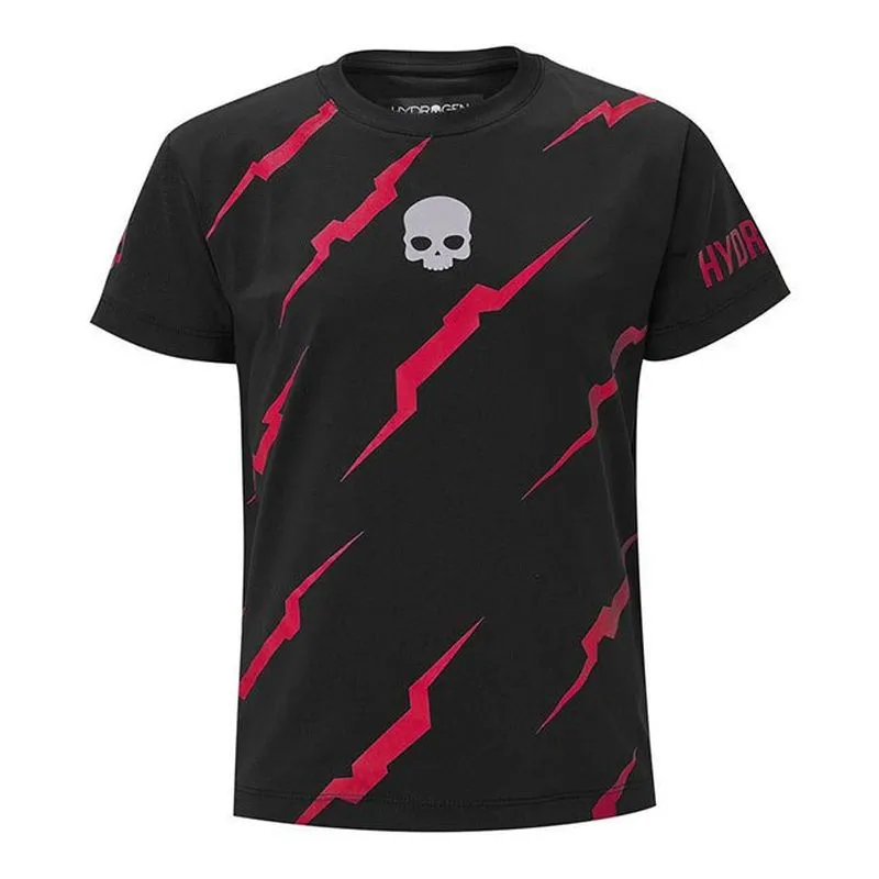 Hydrogen Thunder Tech Tee Kids - black/red Hydrogen Thunder Tech Tee Kids - black/red