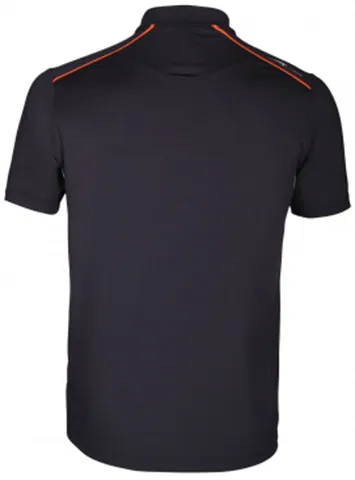 Prince Half Zip Dart Panel Shirt - flame