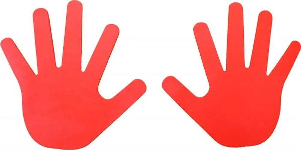 Pro's Pro Marking Hands Red 2P