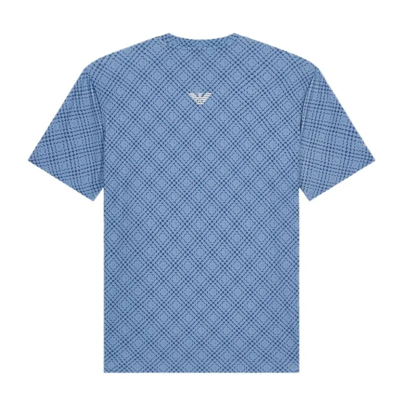 EA7 Man Jersey - optical blue/china