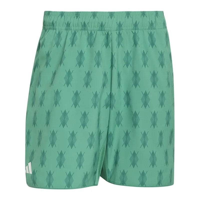 Adidas Club Tennis Climacool Graphic 9in - semi court green/collegiate green