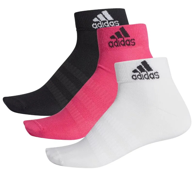 adidas-light-ankle-3pp-3-pary-real-magenta-black-white-1 Adidas Light Ankle 3PP - 3 pary/real magenta/black/white
