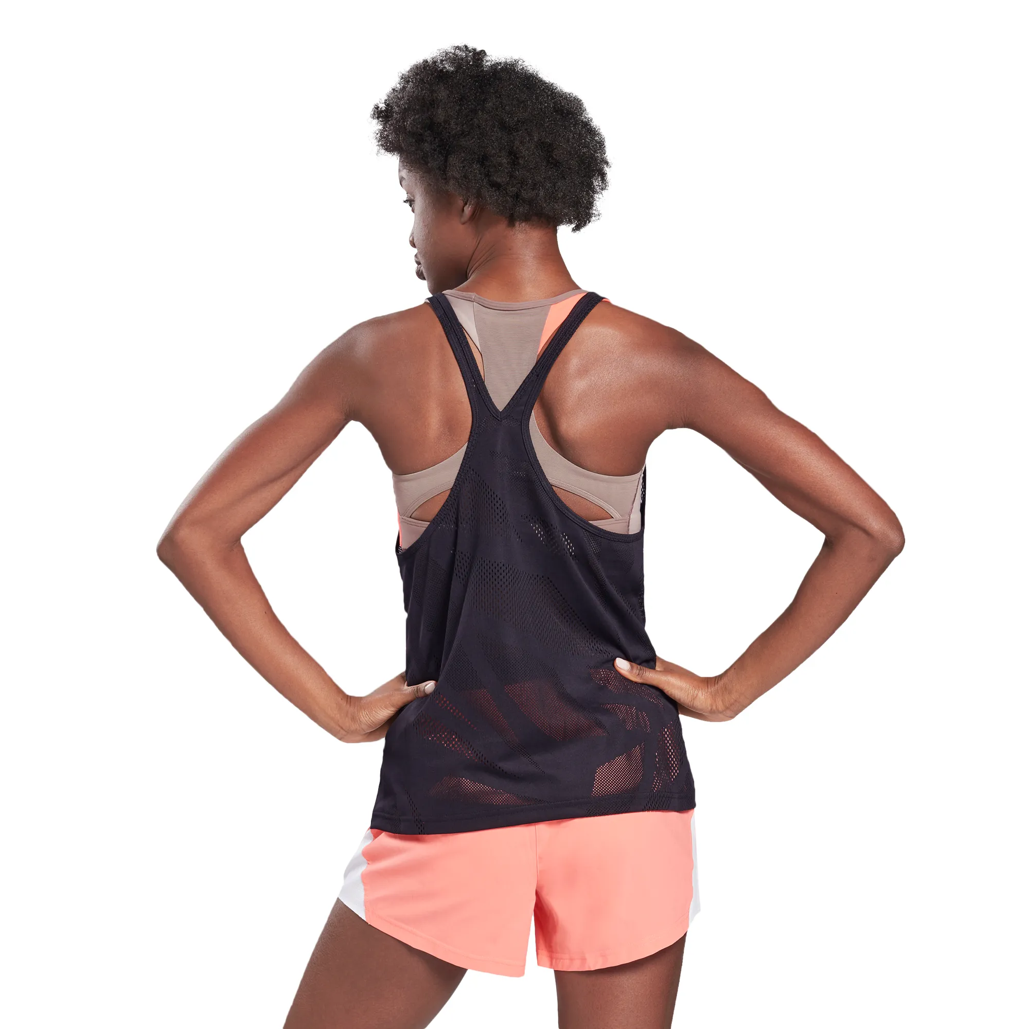 Reebok Perforated Tank Top W - black