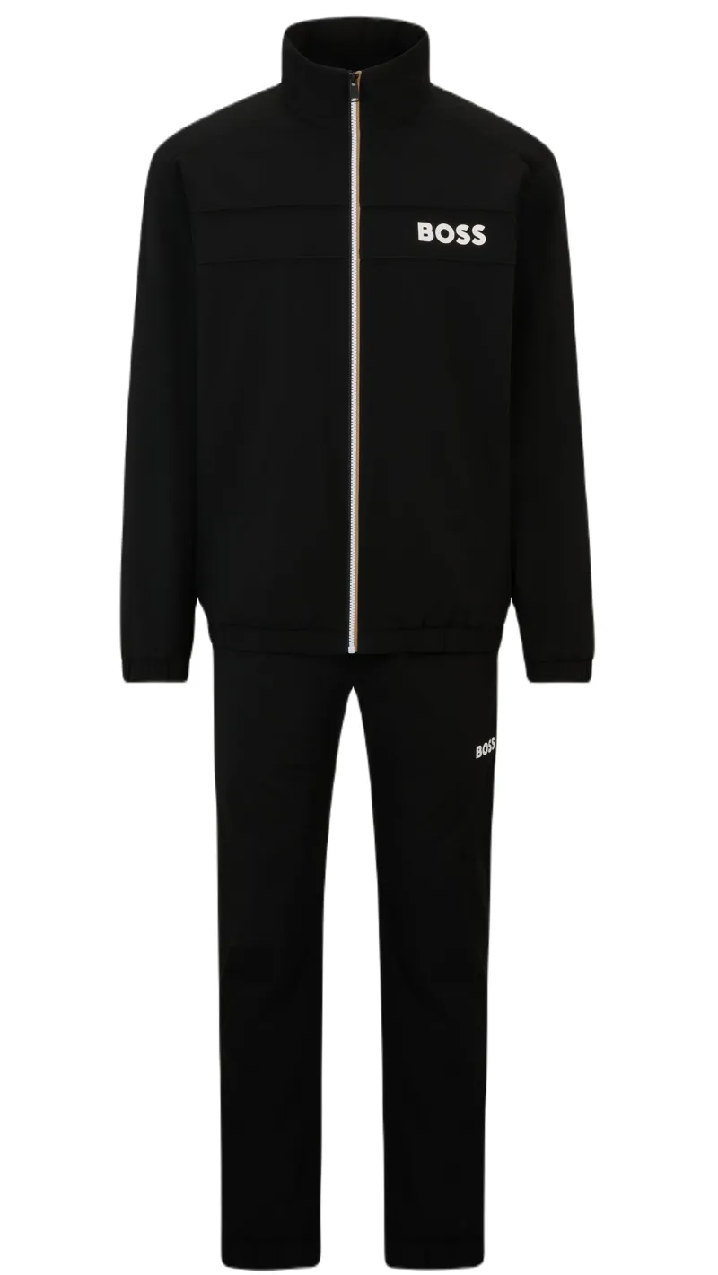 BOSS Water Repellent Tracksuit - black