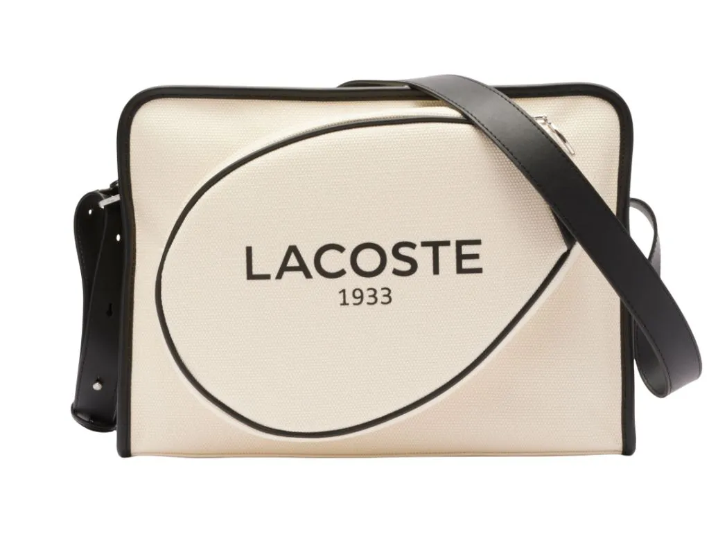 Lacoste Unisex Heritage Canvas Shoulder