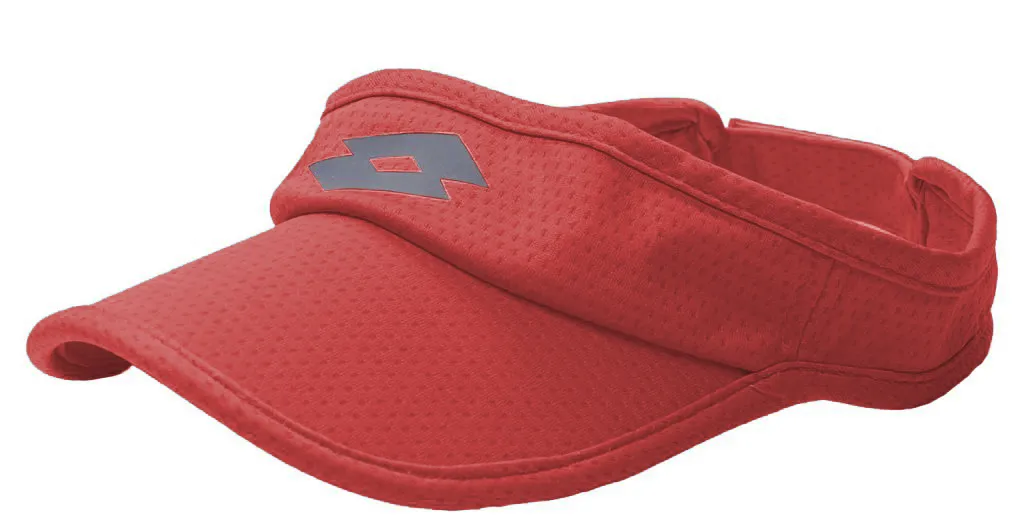 Lotto Tennis Visor - red poppy